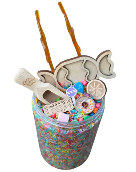 SensoryFun Speelrijst Mix Pour And Play 1.2kg | Candyshop