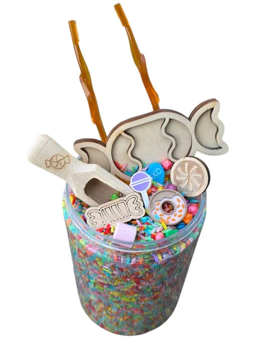 SensoryFun Speelrijst Mix Pour And Play 1.2kg | Candyshop