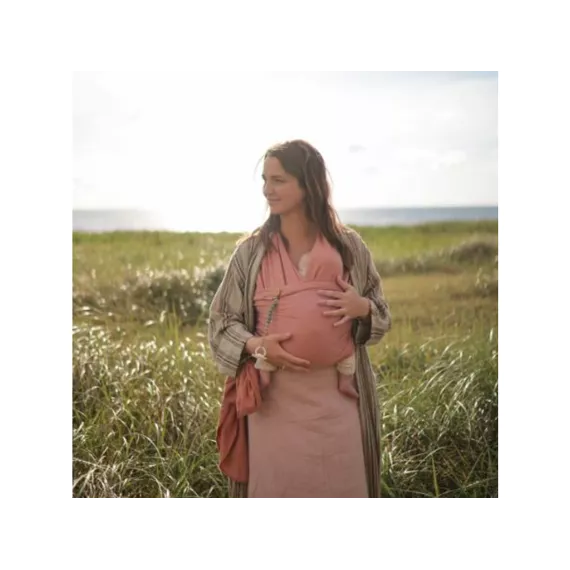 * Mushie Baby Wrap draagdoek | Cedar