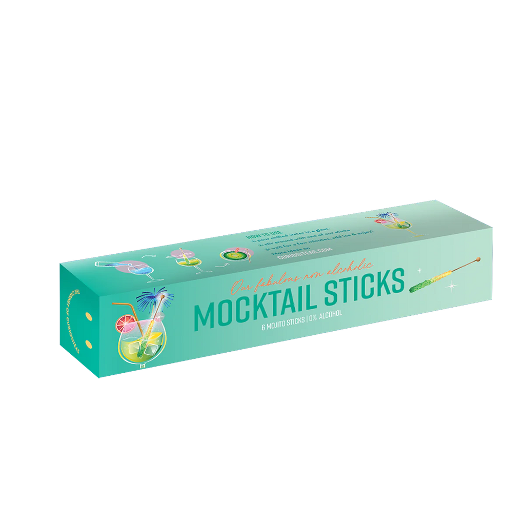 CuriosiTeas Mocktail Sticks Mojito | 6 Sticks