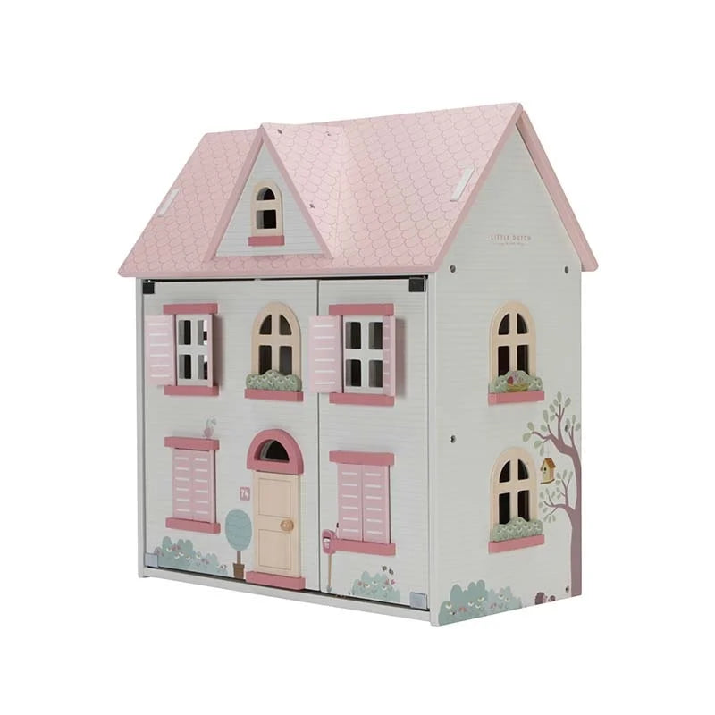 Little Dutch Houten Poppenhuis Medium FSC | Roze