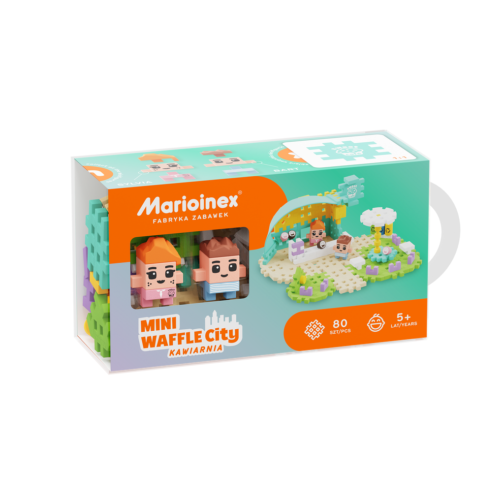 Marioinex Mini Waffle | Cafe 80 Pcs