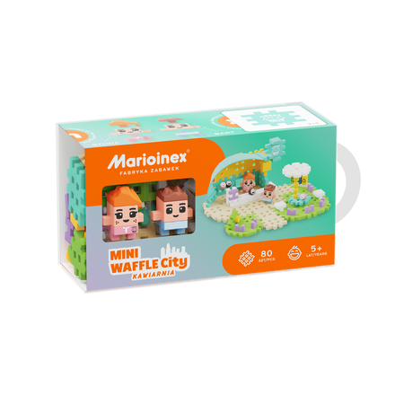 Marioinex Mini Waffle | Cafe 80 Pcs