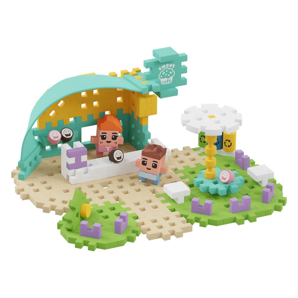 Marioinex Mini Waffle | Cafe 80 Pcs