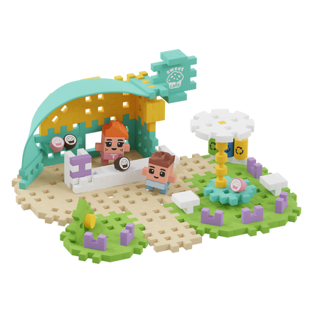 Marioinex Mini Waffle | Cafe 80 Pcs