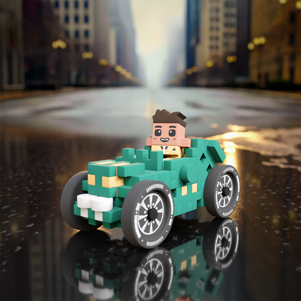 Marioinex Mini Waffle | Cars Old Timer Richard