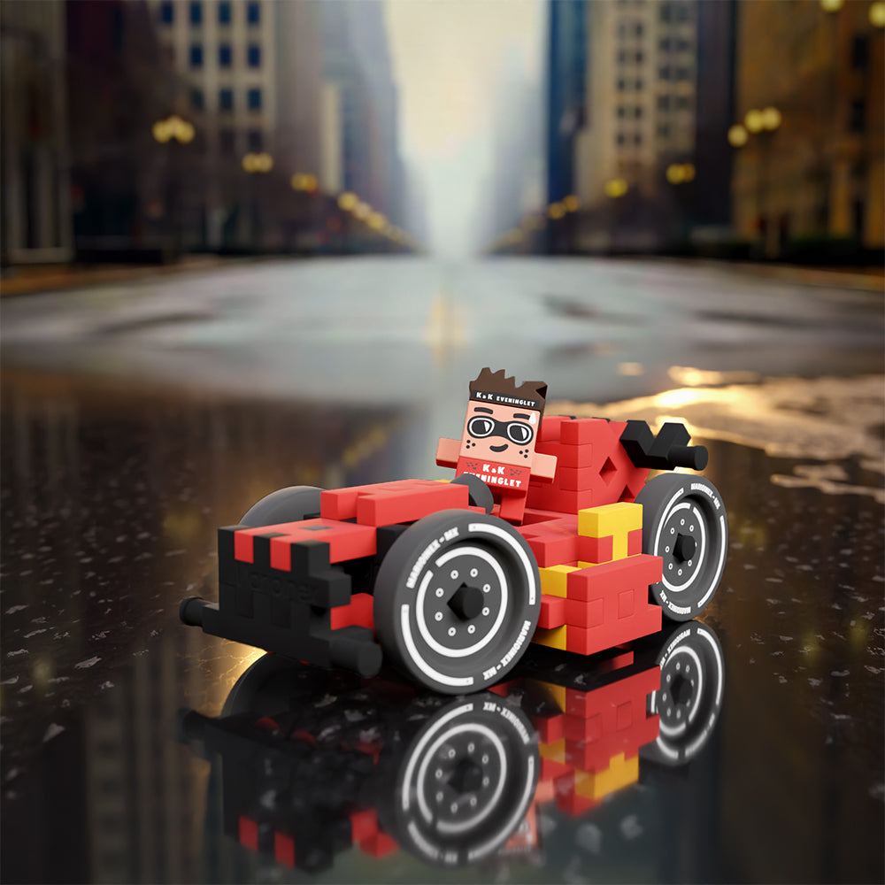 Marioinex Mini Waffle | Cars
 Race Car James