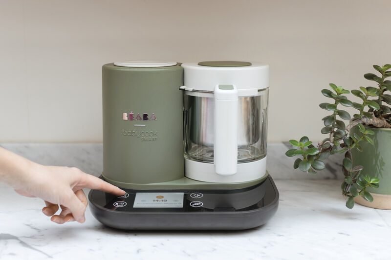 * Béaba Smart Babycook Babyvoedingsmaker | Grey Green