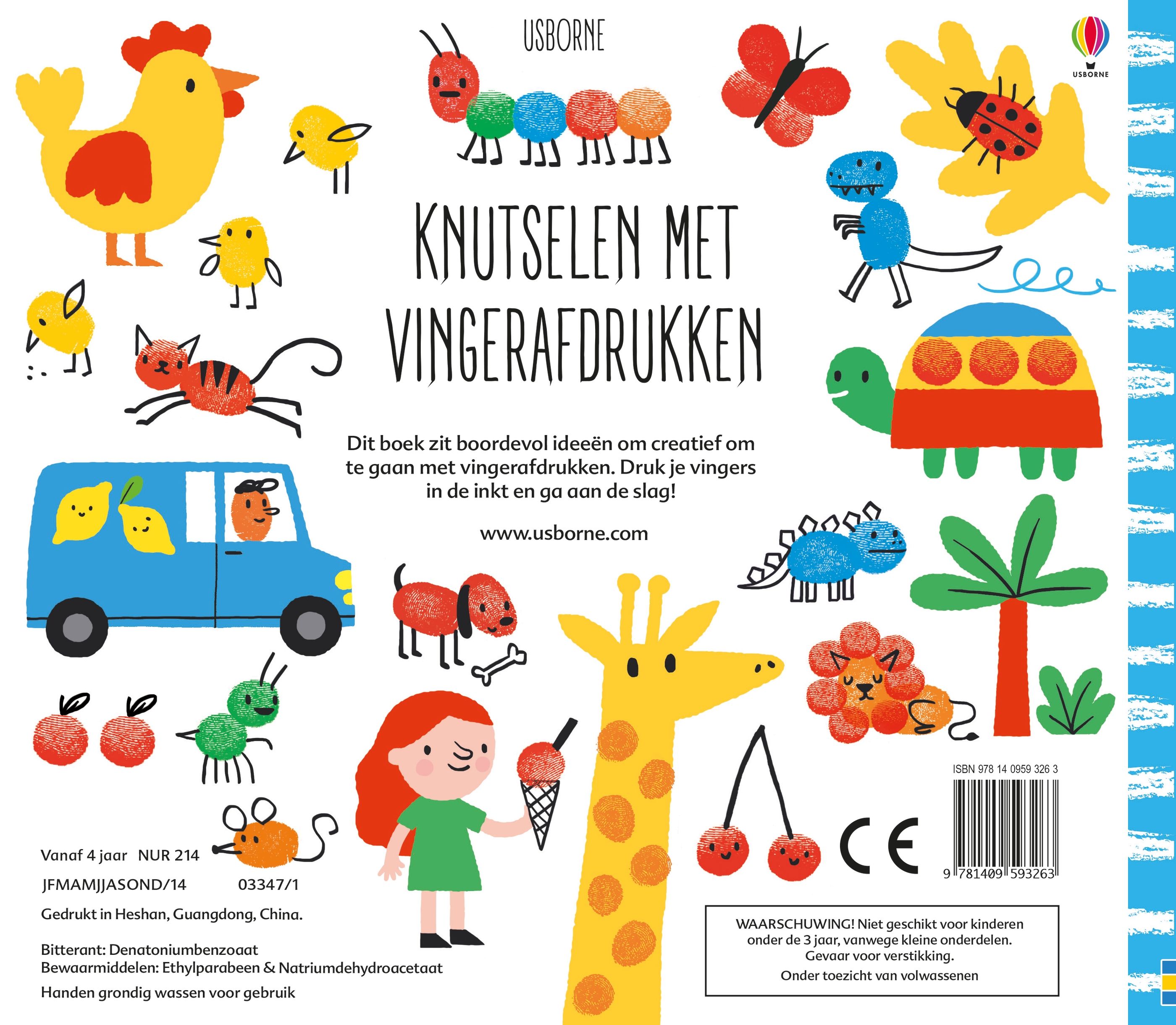 Usborne Stempelen Met Je Vingers | Stempelen Met Je Vingers