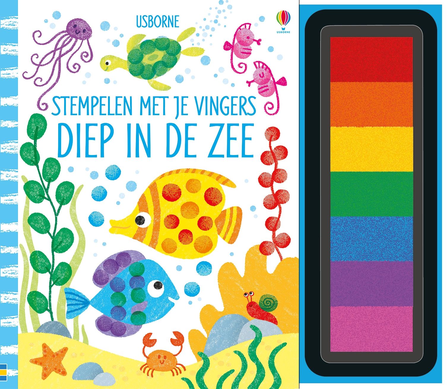 Usborne Stempelen Met Je Vingers | Diep In De Zee