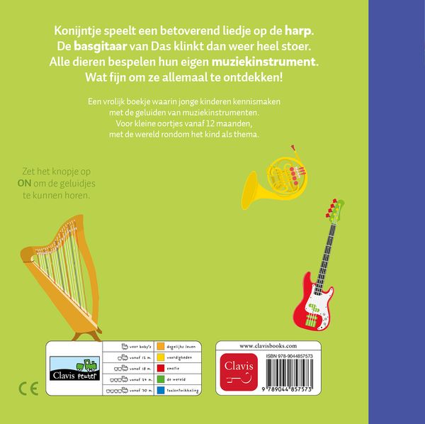 Clavis Geluidenboekje | Nog Meer Instrumenten Van Dichtbij