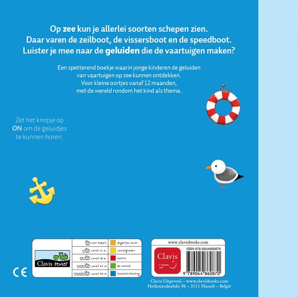 Clavis Geluidenboekje | Dag Zeilboot