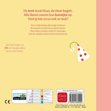 Clavis Geluidenboekje | Circusdeuntjes