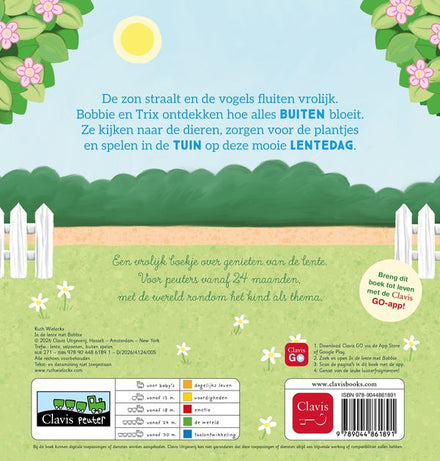 Clavis Peuterboekje | In De Lente Met Bobbie