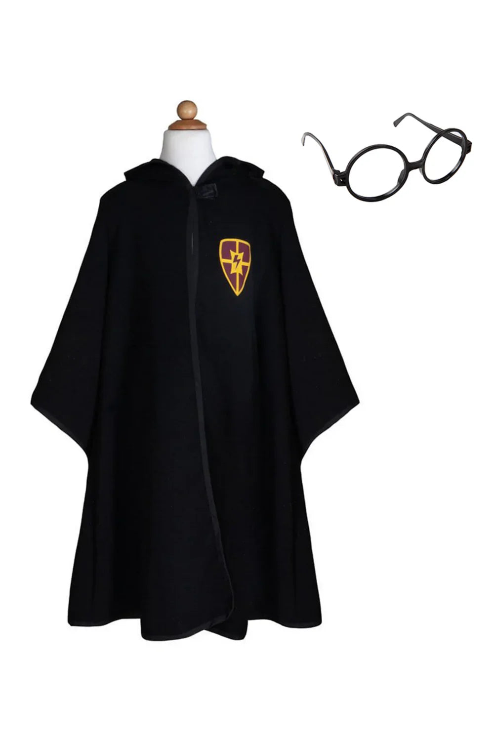 Great Pretenders Tovenaar Wizard Cloak & Glasses | 7-8Y