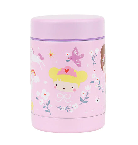 A Little Lovely Company RVS Food Jar 300ml | Prinsessen