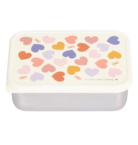 A Little Lovely Company RVS Lunchbox | Hartjes