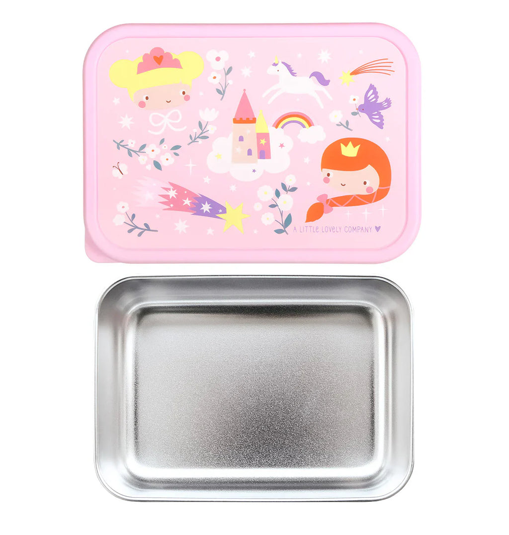A Little Lovely Company RVS Lunchbox | Prinsessen