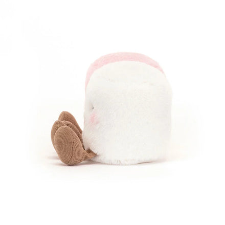 Jellycat Amuseables Marshmallows knuffel roze en wit