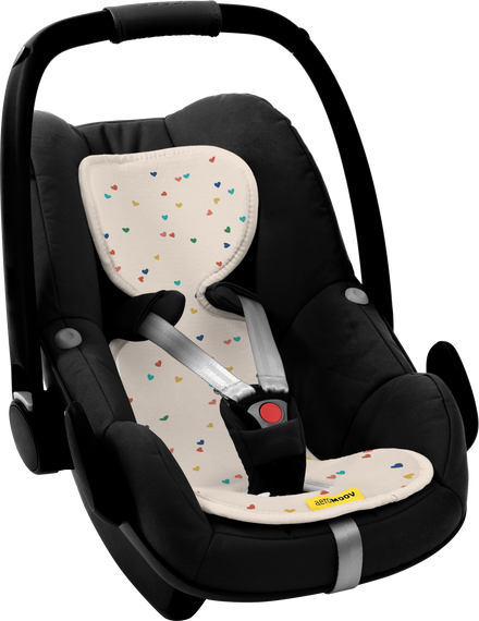 Aeromoov Air Layer Groep 0 Universeel Maxi Cosi | Confetti Hearts