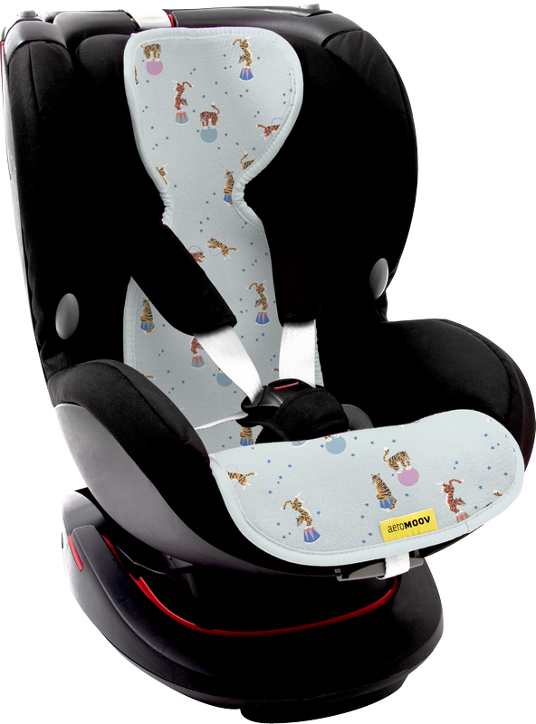 Aeromoov Air Layer Autostoel Groep 2/3 Universeel | Circus Tigers - Limited Edition
