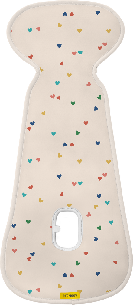 Aeromoov Air Layer Autostoel Groep 1 Universeel | Confetti Hearts