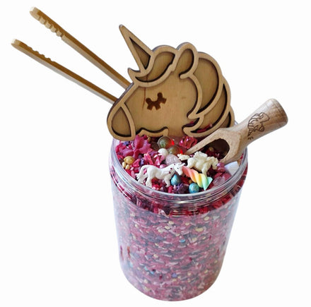 SensoryFun Speelrijst Mix Pour And Play 1.2kg | Unicorn