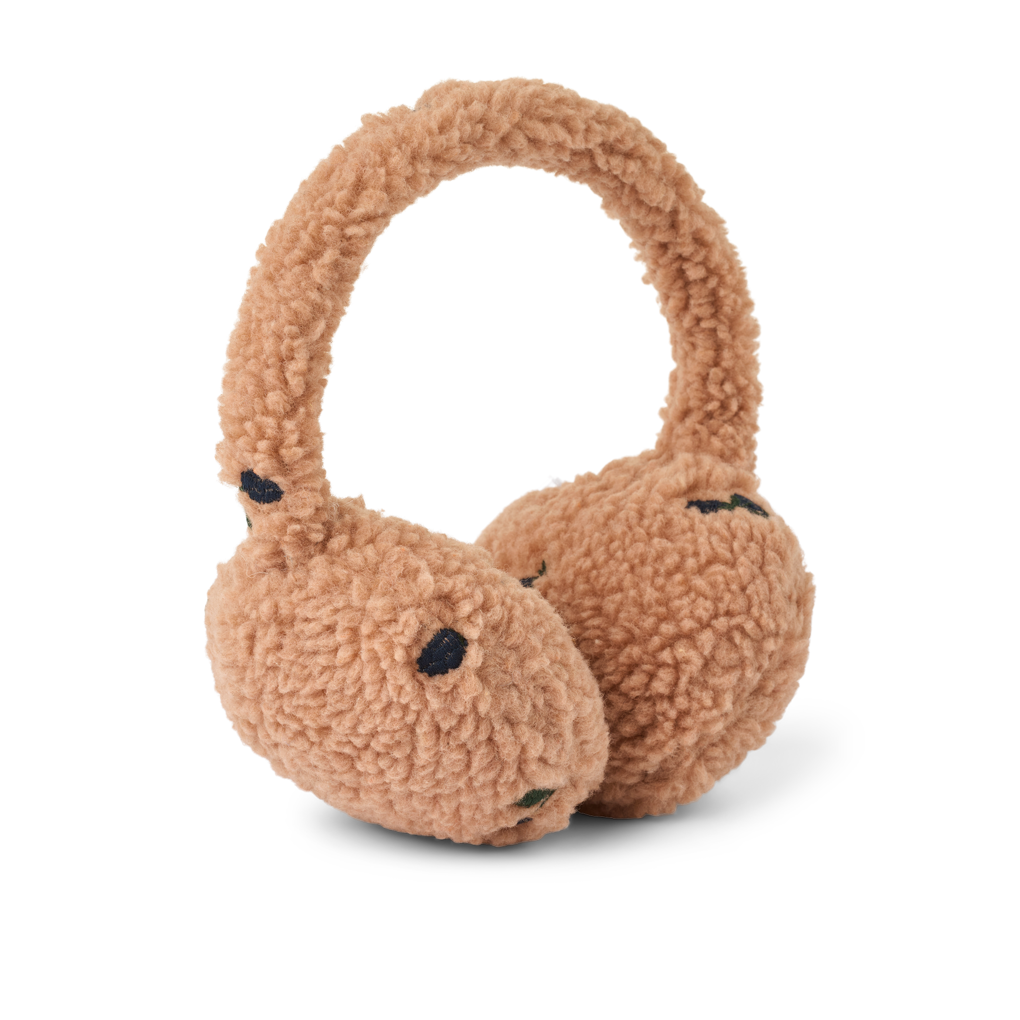 Liewood Albero Pile Earwarmers | Berry / Pale Tuscany / Embroidery