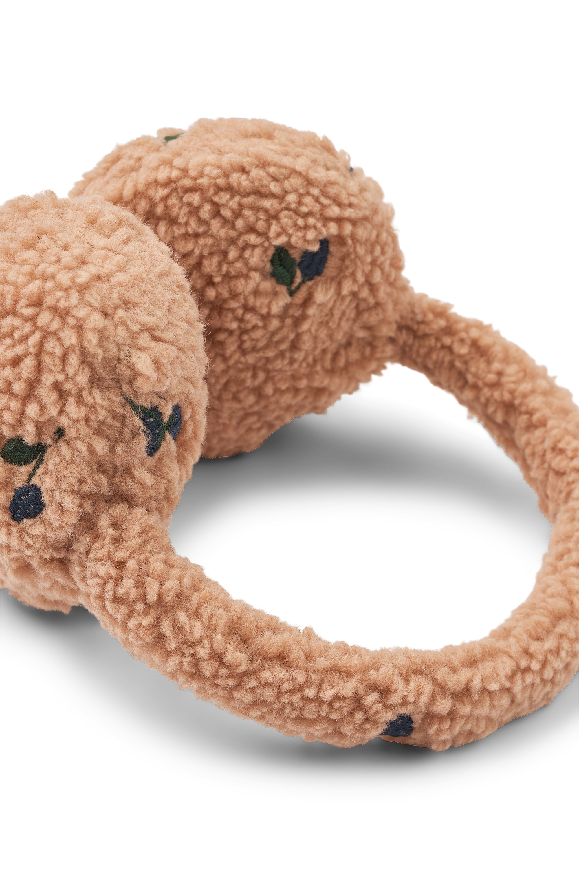 Liewood Albero Pile Earwarmers | Berry / Pale Tuscany / Embroidery