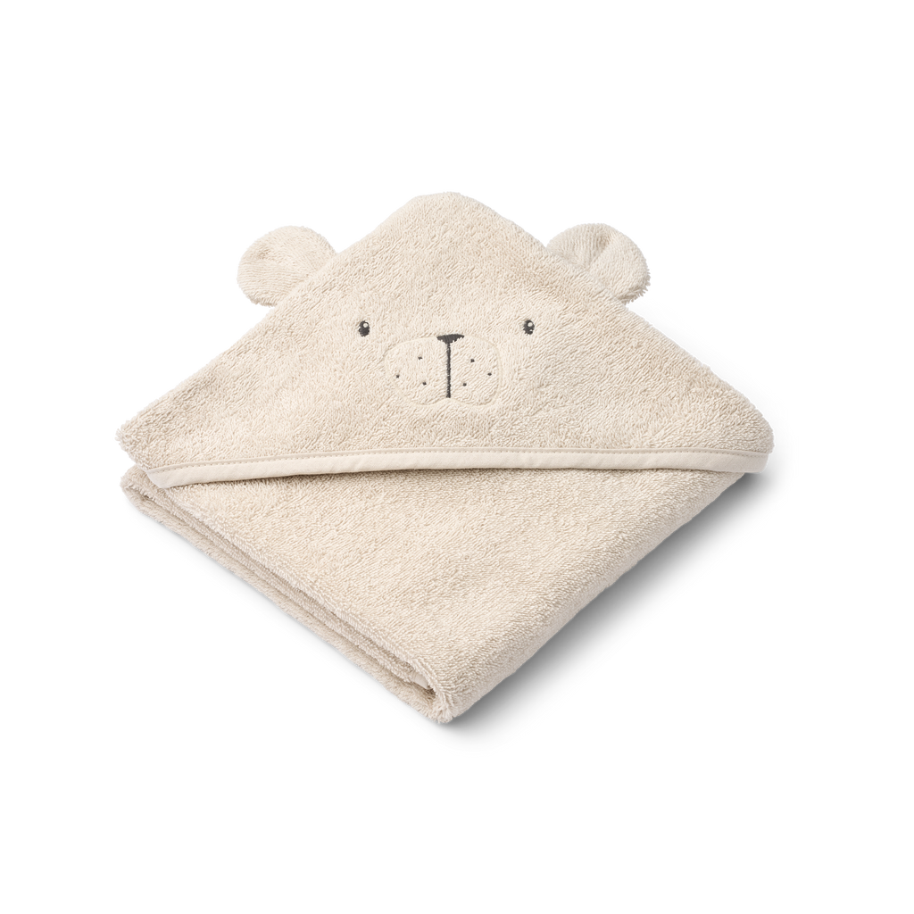Liewood Albert Polarbear Badcape | Sandy