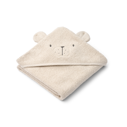 Liewood Albert Polarbear Badcape | Sandy