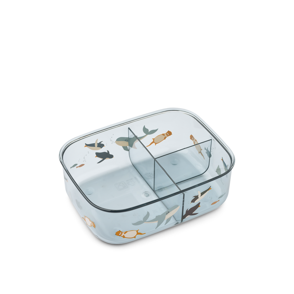 Liewood Arthur Tritan Lunchbox | Arctic Sea / Ocean View