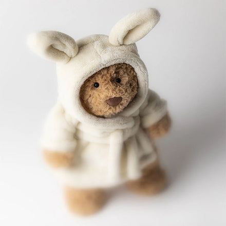 Jellycat Bartholomew Bear knuffelbeer in badjas
