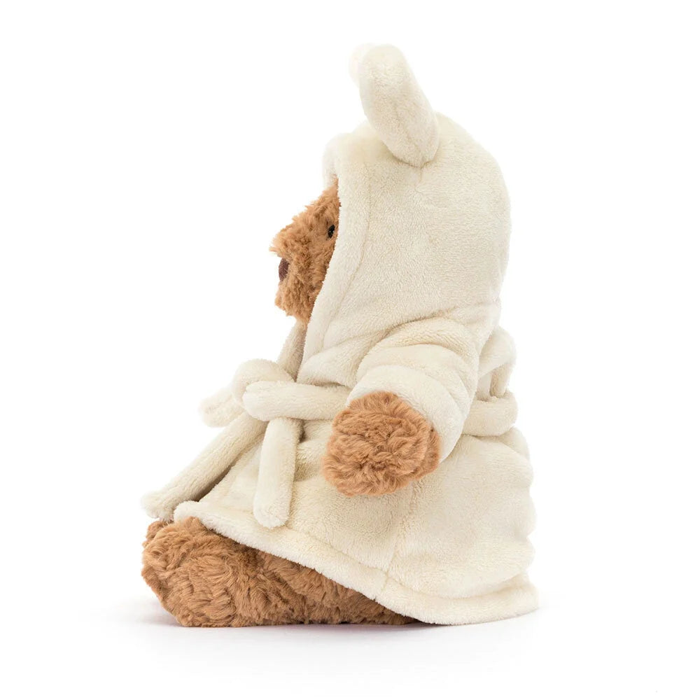 Jellycat Bartholomew Bear knuffelbeer in badjas