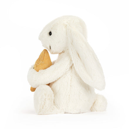 * Jellycat Knuffel | Cream Bunny Met Ster