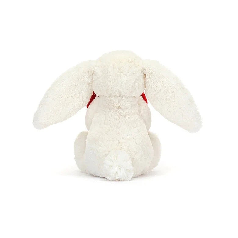 Jellycat Knuffel I Am Bashful Red Love Heart Bunny | 18x19cm