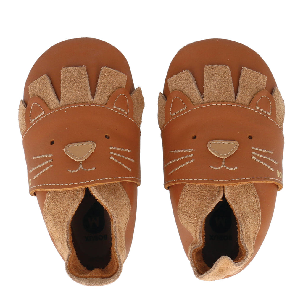 Bobux Soft Soles Babyslofjes | Leo Ginger