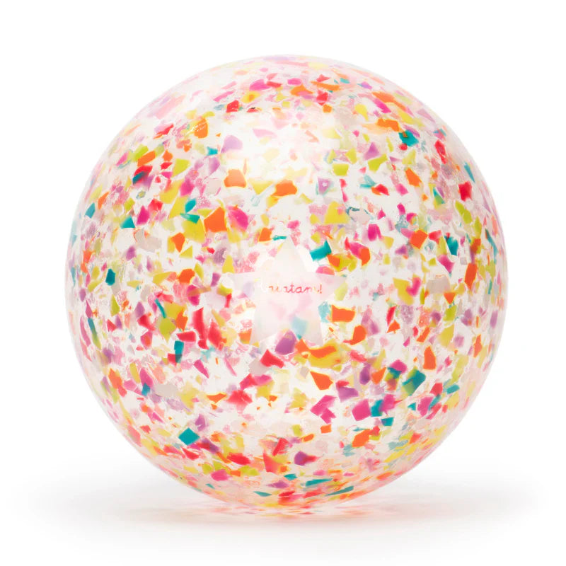 Ratatam Glitter Bal 22cm | Confetti Multico