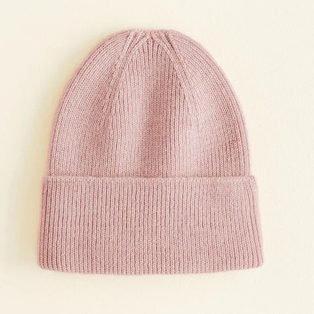 Hvid Newborn Beanie Fonzie | Powder