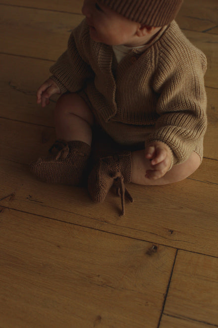 Hvid Booties | Mocha