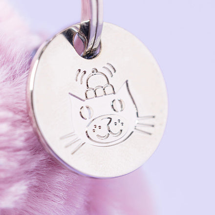 * Jellycat Sleutelhanger | Thistlepop Blossom Bunny Lila