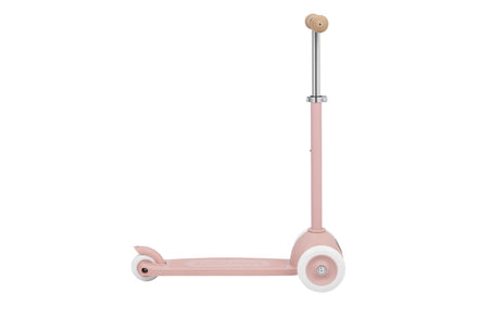 Banwood Eco Scooter Step Incl. Mandje | Dustyrose