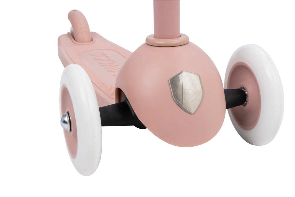 Banwood Eco Scooter Step Incl. Mandje | Dustyrose