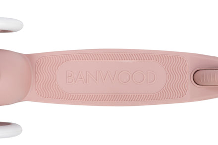 Banwood Eco Scooter Step Incl. Mandje | Dustyrose