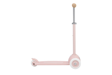 Banwood Eco Scooter Step Incl. Mandje | Faded Pink