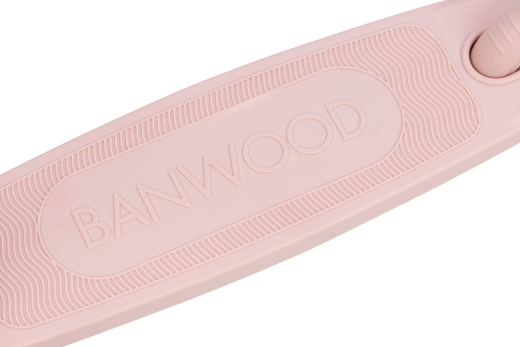 Banwood Eco Scooter Step Incl. Mandje | Faded Pink