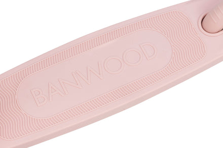 Banwood Eco Scooter Step Incl. Mandje | Faded Pink