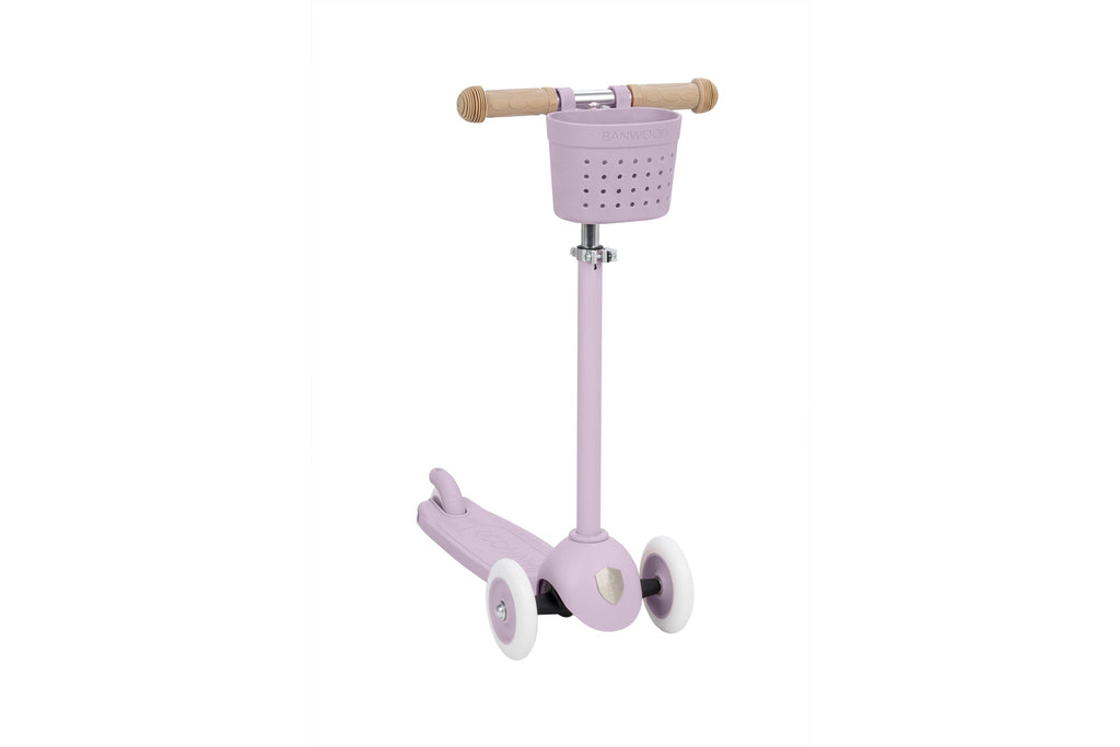 Banwood Eco Scooter Step Incl. Mandje | Lavendel