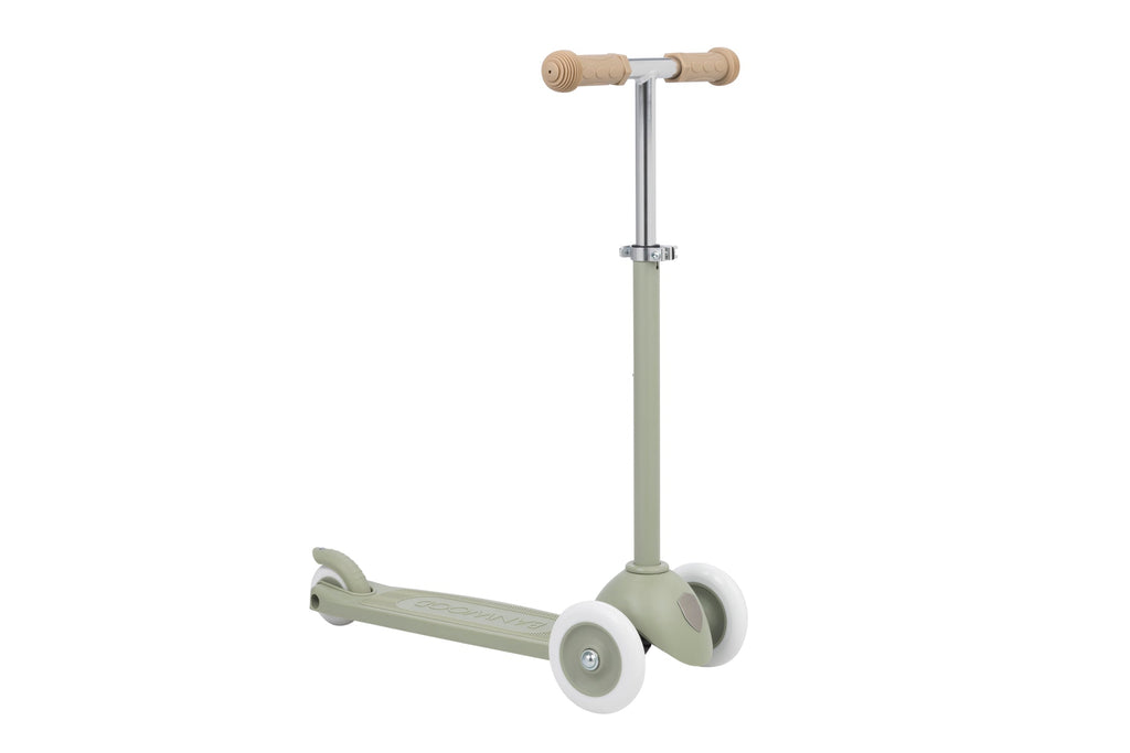 Banwood Eco Scooter Step Incl. Mandje | Olive