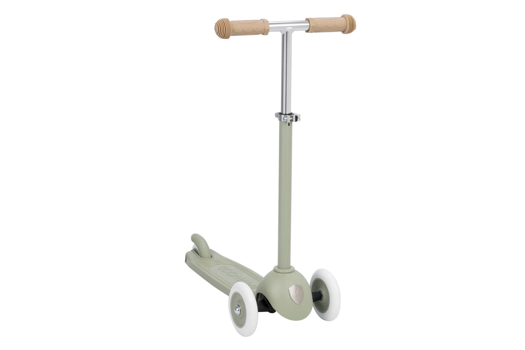 Banwood Eco Scooter Step Incl. Mandje | Olive